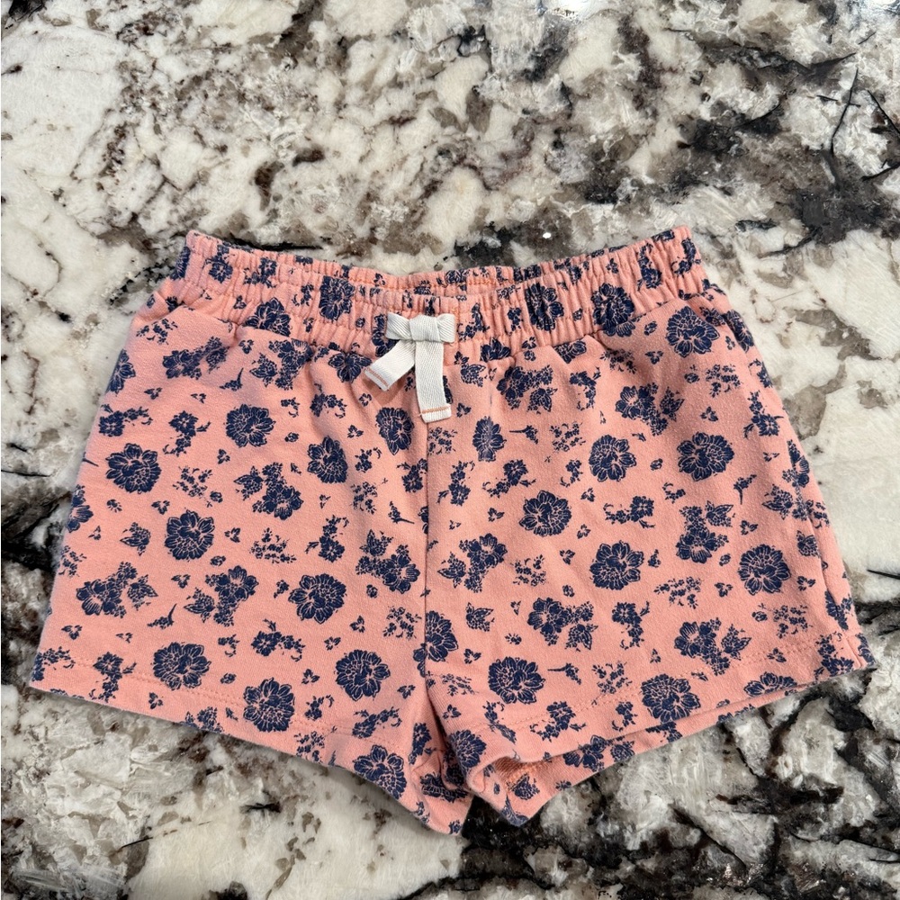 Floral Pink soft cotton Shorts
